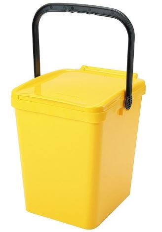Odpadkový koš Urba 21l žlutý