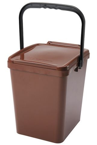 Odpadkový koš Urba 21l hnědý