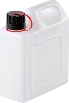 Plastový kanystr HDPE 5l bílý