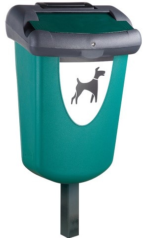 Odpadkový koš na psí exkrementy RETRIEVER 35l bez zásobníku