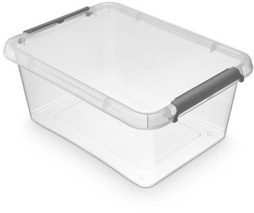 Plastový úložný box Klipbox s objemem 12,5l