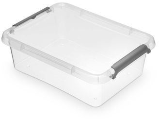 Plastový úložný box Klipbox s objemem 1,15l