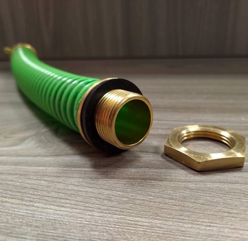 Sběrač dešťové vody KJG s hadicí pozink barevný, automatický, průměr 100 mm