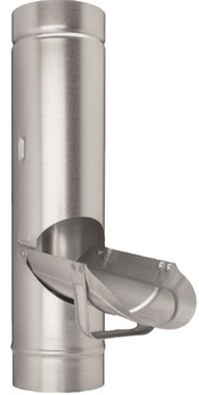 Sběrač dešťové vody KJG titanzinek, průměr 120 mm