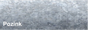 Sběrač dešťové vody KJG hranatý pozink 80x80 mm