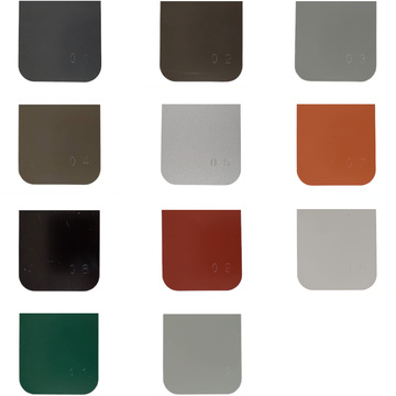 Sběrač dešťové vody KJG hranatý hliník barevný 100x100 mm