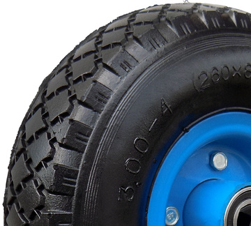 Bantamové kolo s kovovým šroubovacím diskem 3.00-4, 260 mm, 120 kg