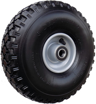 Bantamové nafukovací kolo na kovovém disku 4.00-4, 300 mm, 250 kg