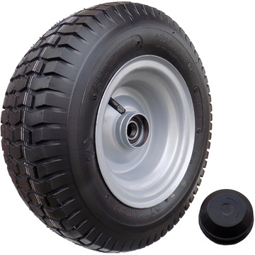 Bantamové nafukovací kolo na kovovém disku s krytkou 16×6.50-8 DELI, 420 mm, 350 kg