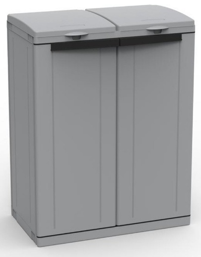 Odpadkový koš TERRY ECOLINE 2 na tříděný odpad 2x110 l