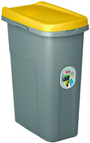 Odpadkový koš Stefanplast HOME ECO SYSTEM 25 L žluté víko