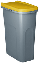Odpadkový koš Stefanplast HOME ECO SYSTEM 40 L žluté víko