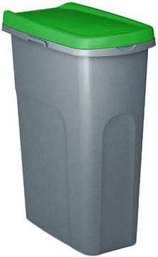 Odpadkový koš Stefanplast HOME ECO SYSTEM 40 L zelené víko