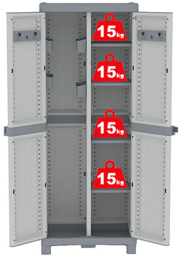 Plastová skříň TERRY Wave Base 3700 - dělená