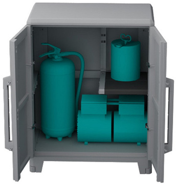 Venkovní plastová skříň TERRY MODULAR 2 s UV ochranou