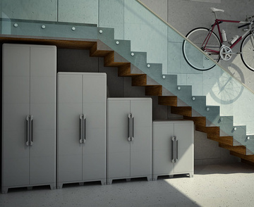 Venkovní plastová skříň TERRY MODULAR 3 s UV ochranou