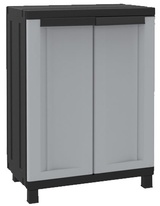 Plastová skříň TERRY TwistBlack 680 nízká