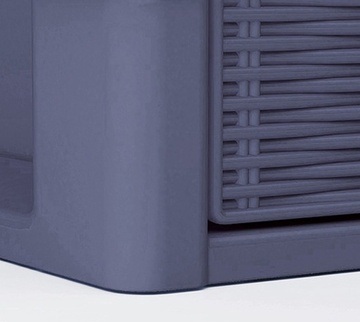 Plastová komoda Stefanplast ELEGANCE 4 zásuvková, bílá