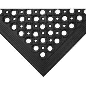 Gumová podlahová rohož COBA High-Duty černá 0,9 x 1,5m - olemování 2 dlouhé strany