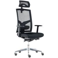 Kancelářská židle ALBA GAME ŠÉF VIP s podhlavníkem BLACK27