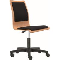 Kancelářská židle ALBA LILLY Office, dřevěná skořepina s možnosti čalounění