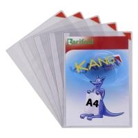 Kapsa A4 Kang Easy Clic TARIFOLD červená - 5 ks