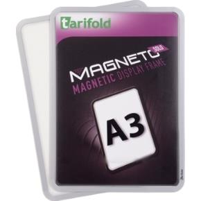Kapsa Magneto SOLO A3 magnetická TARIFOLD stříbrná  - 2 ks