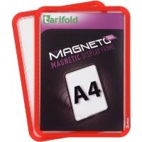 Kapsa Magneto SOLO A4 magnetická TARIFOLD červená - 2 ks