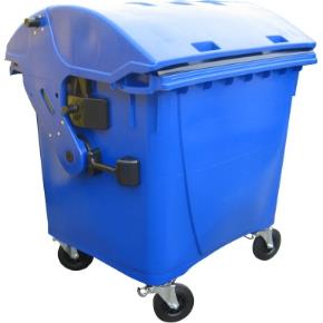 Kontejner na odpad 1100l modrý