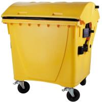 Kontejner na odpad 1100l žlutý