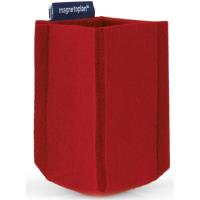 Magnetický držák popisovačů magnetoTray ecoAware červený