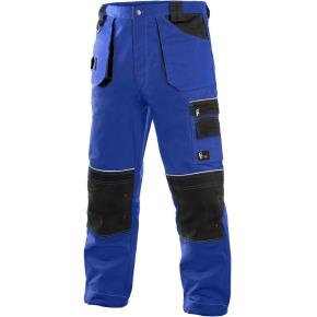 Montérkové kalhoty do pasu CXS ORION TEODOR modro-černé, vel.58
