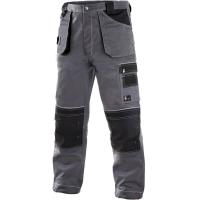 Montérkové kalhoty do pasu CXS ORION TEODOR šedo-černé, vel.56