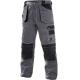 Montérkové kalhoty do pasu CXS ORION TEODOR šedo-černé, vel.58