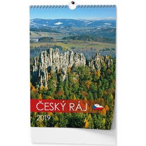 Nástěnný kalendář A3 Český ráj 2019
