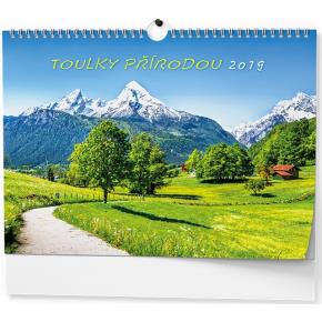 Nástěnný kalendář A3 Toulky přírodou 2019