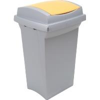 Odpadkový koš I.C.S. spa REC 50 l žluté víko