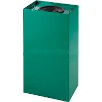 Odpadkový koš kovový na třídění odpadu 100l zelený