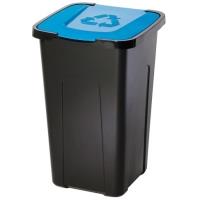 Odpadkový koš REC 50l - modré víko