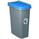 Odpadkový koš Stefanplast HOME ECO SYSTEM 25 L modré víko
