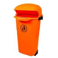 Odpadkový koš Urban 50l oranžový