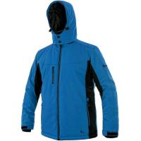 Pánská zimní softshellová bunda CXS VEGAS, modro - černá, vel. 3XL