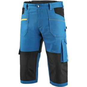 Pánské 3/4 kalhoty CXS STRETCH středně modré-černé, vel. 46
