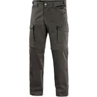 Pánské kalhoty do pasu CXS VENATOR s odepínacími nohavicemi, khaki, vel. 46