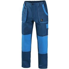 Pánské pracovní  kalhoty do pasu CXS LUXY JOSEF modro-modré, vel. 48