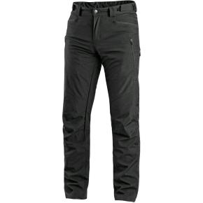 Pánské softshellové kalhoty CXS Akron, černé, vel. 48