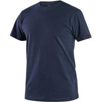 Pánské tričko CXS NOLAN s krátkým rukávem, tmavě modré, vel. L