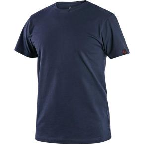 Pánské tričko CXS NOLAN s krátkým rukávem, tmavě modré, vel. XL