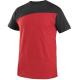 Pánské triko CXS OLSEN, krátký rukáv, červeno-černé, vel. L