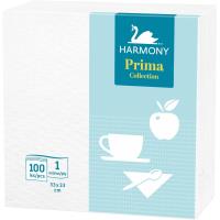Papírové ubrousky Harmony Prima Na stolování 100ks